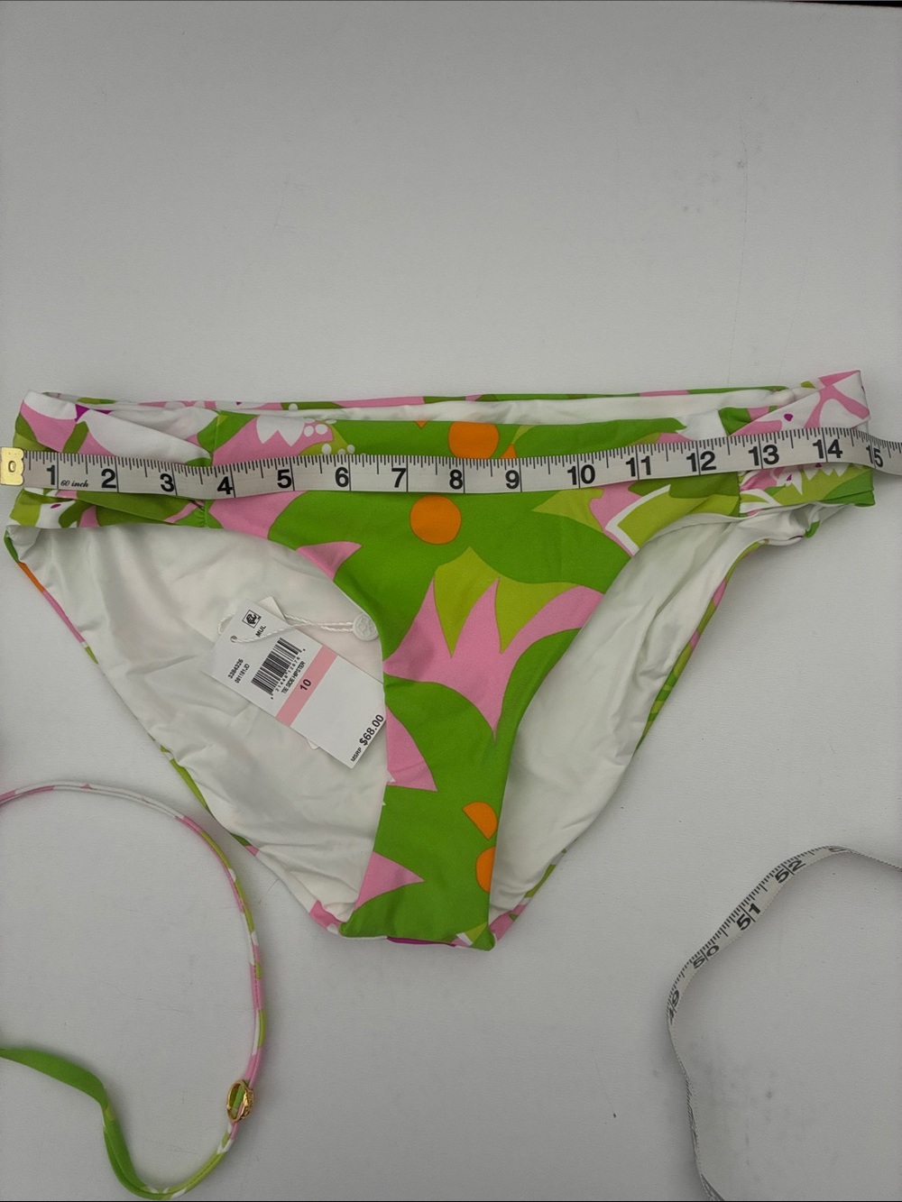 TRINA TURK Swimsuit Set LA PALMA Tankini + Hipster sz 10 - Picture 8 of 12